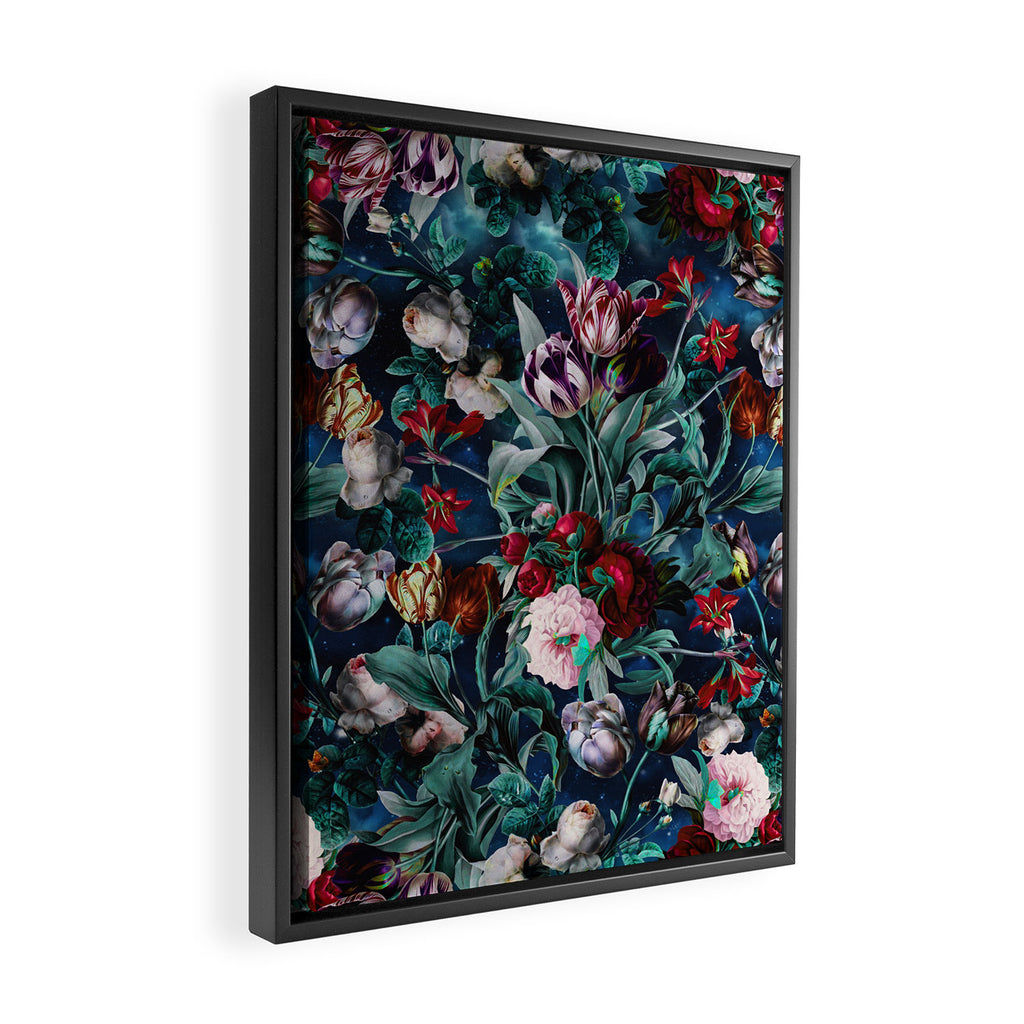 NIGHT FOREST X Framed Canvas Print Gallery Image 2