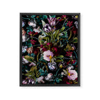 Night Forest X Framed Canvas Print Gallery Image 6