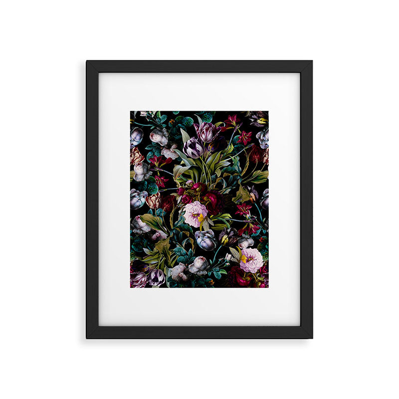 Night Forest X Framed Art Print Gallery Image 5