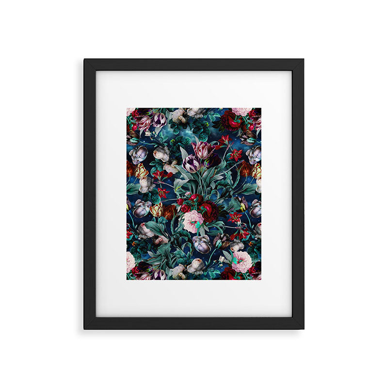 NIGHT FOREST X Framed Art Print Gallery Image 5