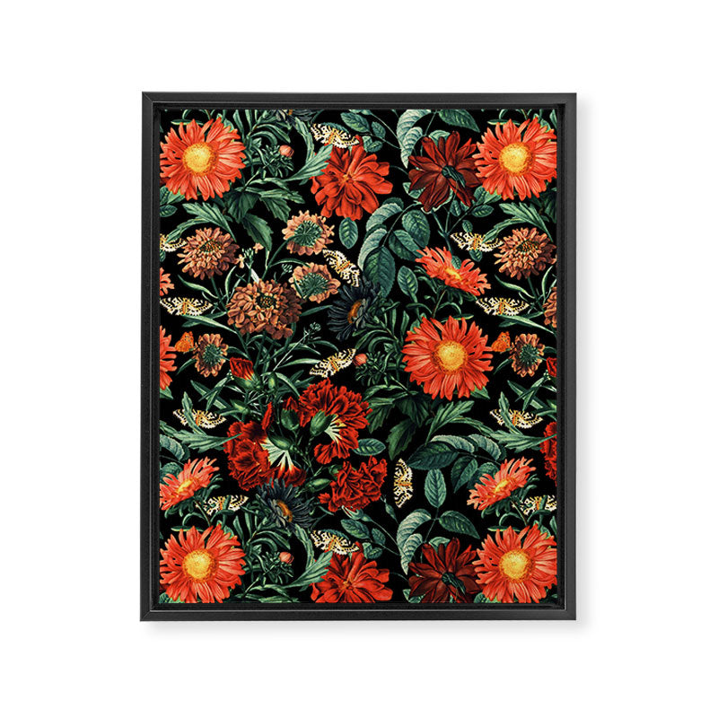 NIGHT FOREST XVIII Framed Canvas Print Gallery Image 6