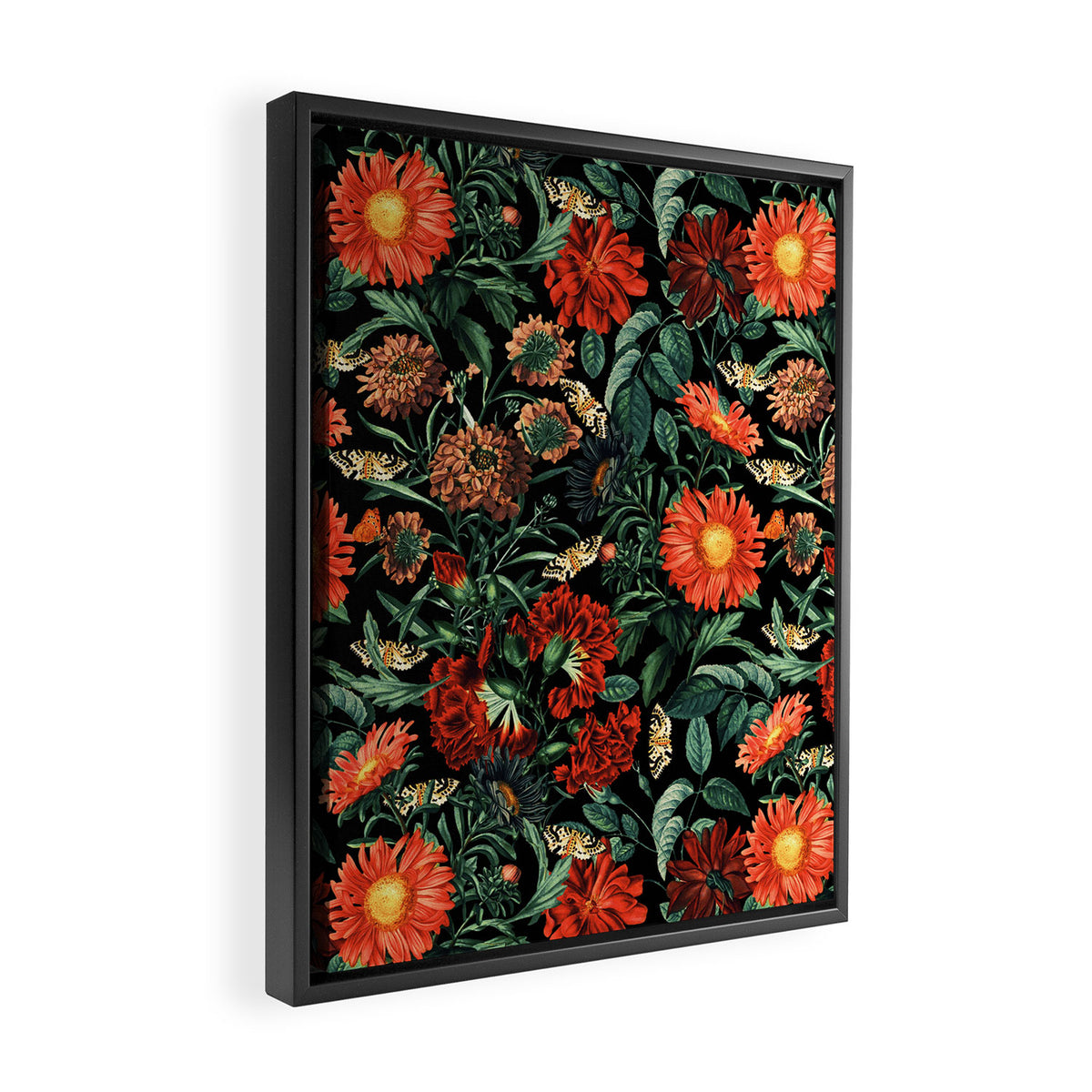 NIGHT FOREST XVIII Framed Canvas Print Gallery Image 2