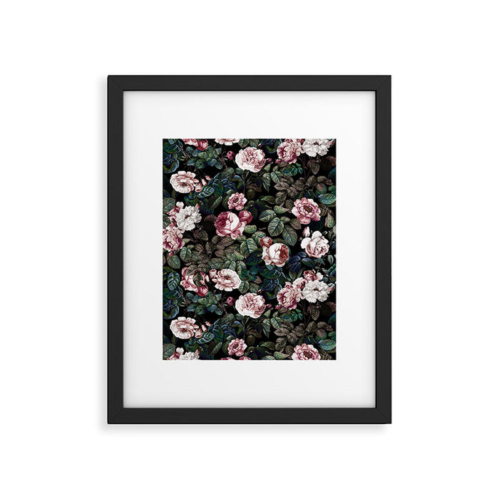 NIGHT FOREST XX Framed Art Print Gallery Image 1