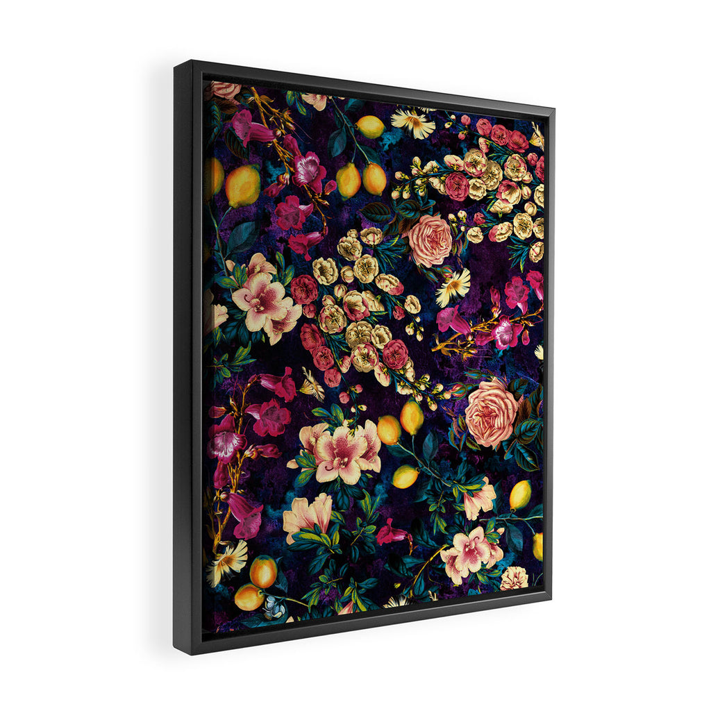 NIGHT FOREST XXII Framed Canvas Print Gallery Image 2