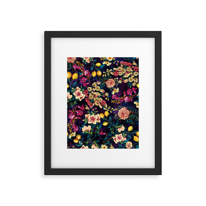 NIGHT FOREST XXII Framed Art Print Gallery Image 1