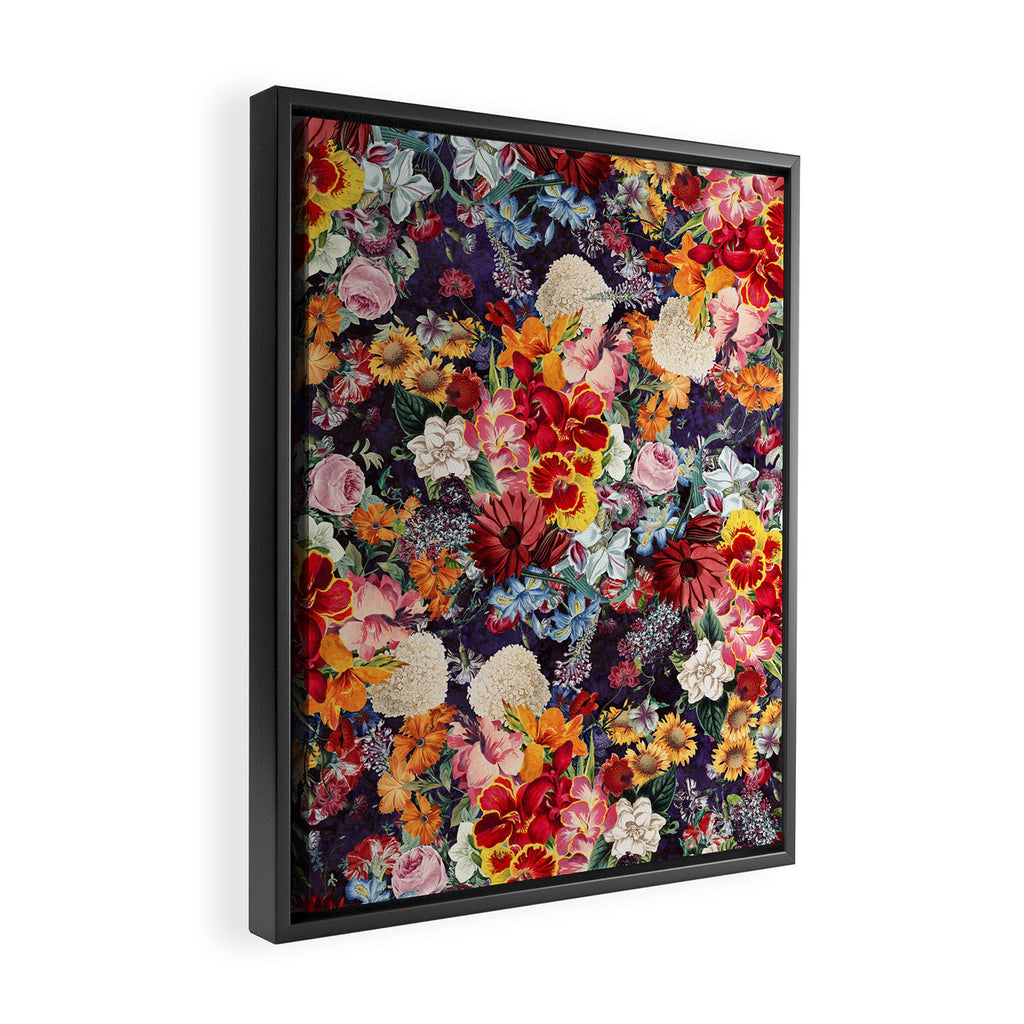 Night Forest XXIII Framed Canvas Print Gallery Image 2