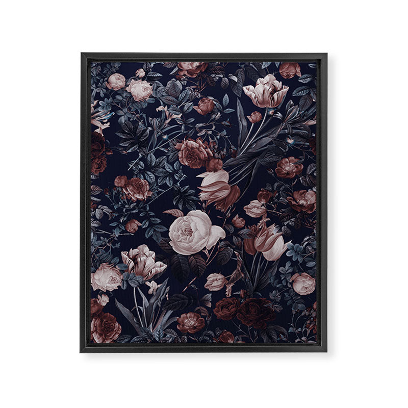 Night Forest XXV Framed Canvas Print Gallery Image 6