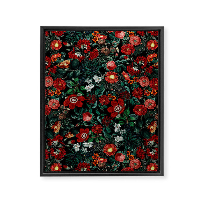 NIGHT GARDEN XXVI Framed Canvas Print Gallery Image 1