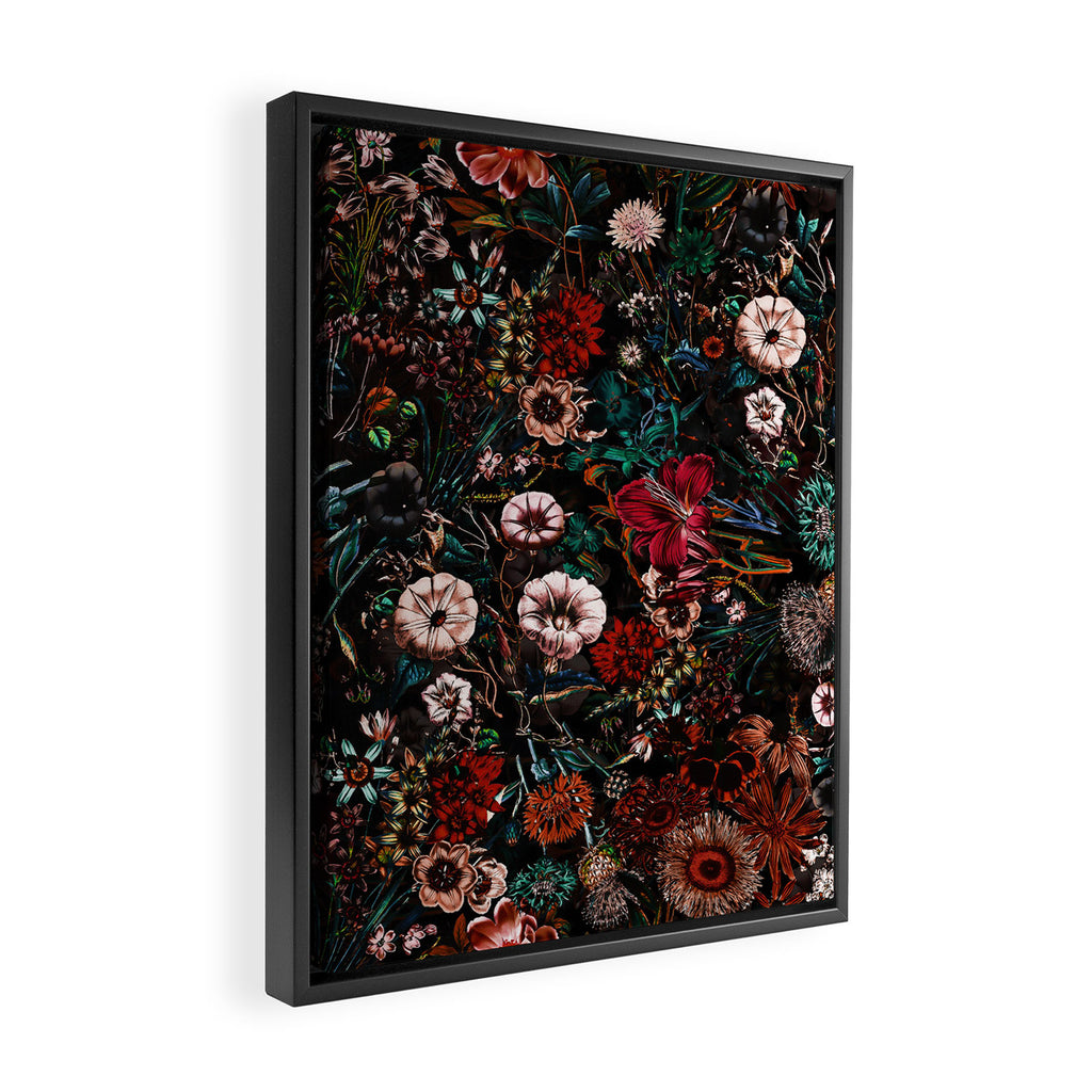 Night Garden XXVII Framed Canvas Print Gallery Image 2