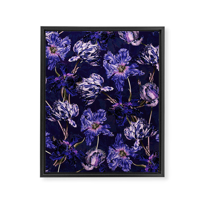 Night Garden XXVIII Framed Canvas Print Gallery Image 1