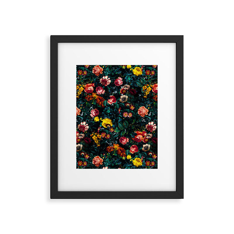 Night Garden XXX Framed Art Print Gallery Image 5