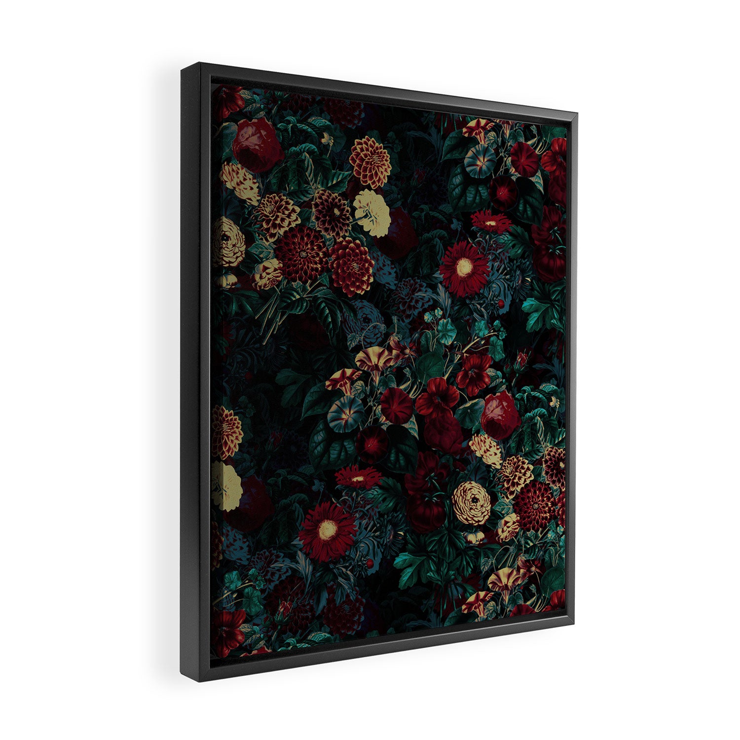 Night Garden XXXI Framed Canvas Print Gallery Image 2
