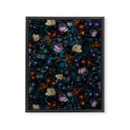 Night Garden XXXIII Framed Canvas Print Gallery Image 6