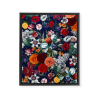Night Garden XXXV Framed Canvas Print Gallery Image 6