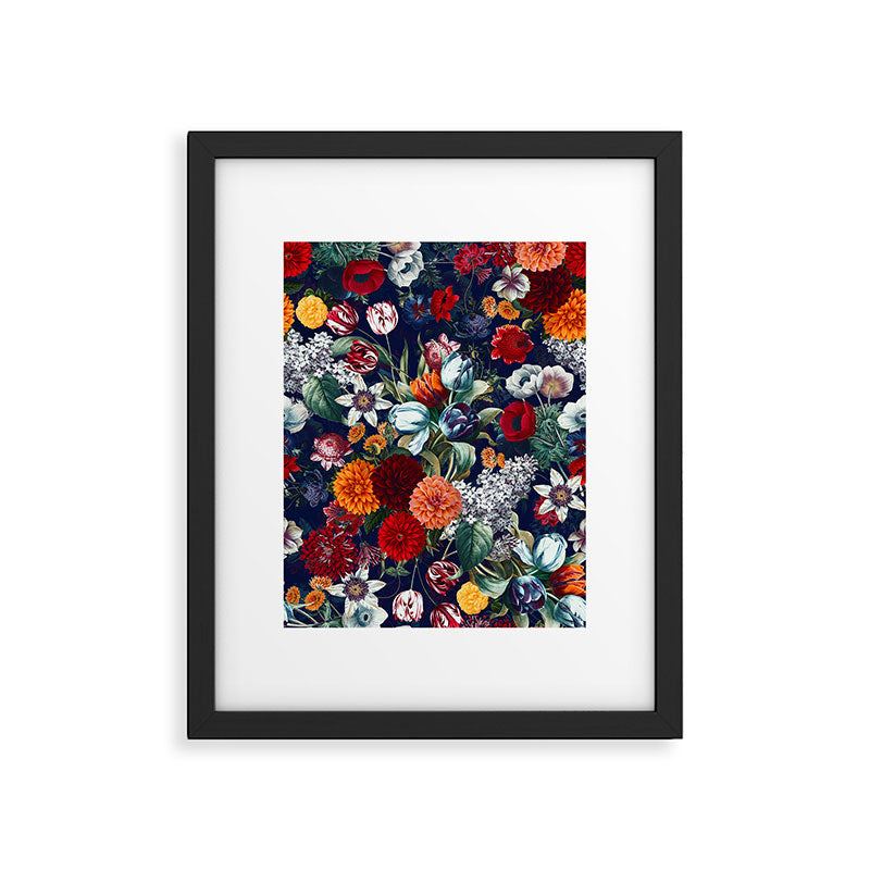 Night Garden XXXV Framed Art Print Gallery Image 4