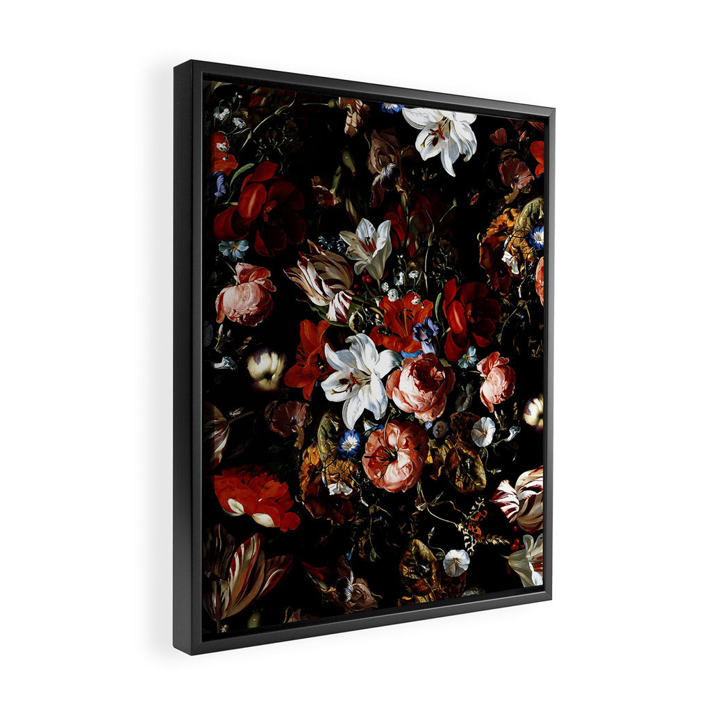 Night Garden XXXVIII Framed Canvas Print Gallery Image 2