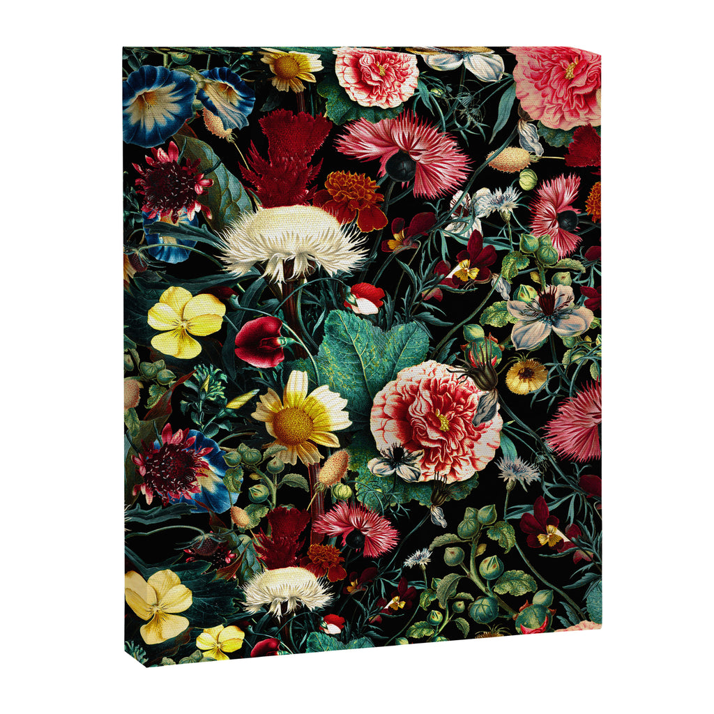Night Vintage Garden Canvas Print Gallery Image 6