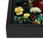 Night Vintage Garden Framed Canvas Print Gallery Image 3
