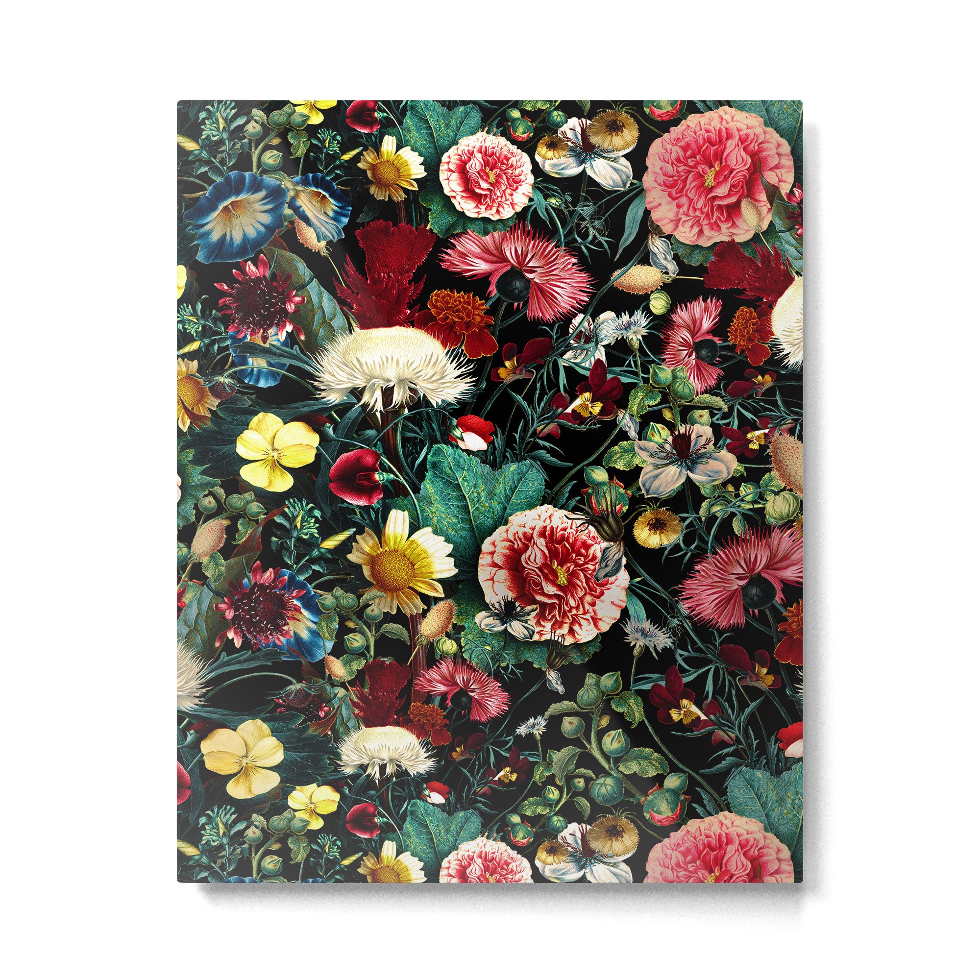 Night Vintage Garden Metal Print Gallery Image 4