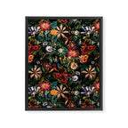 NIGHT-GARDEN-XXIV Framed Canvas Print Gallery Image 6