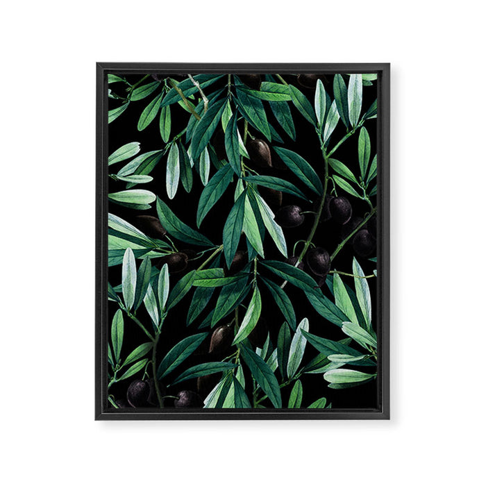 Olive Framed Canvas Print Gallery Image 1