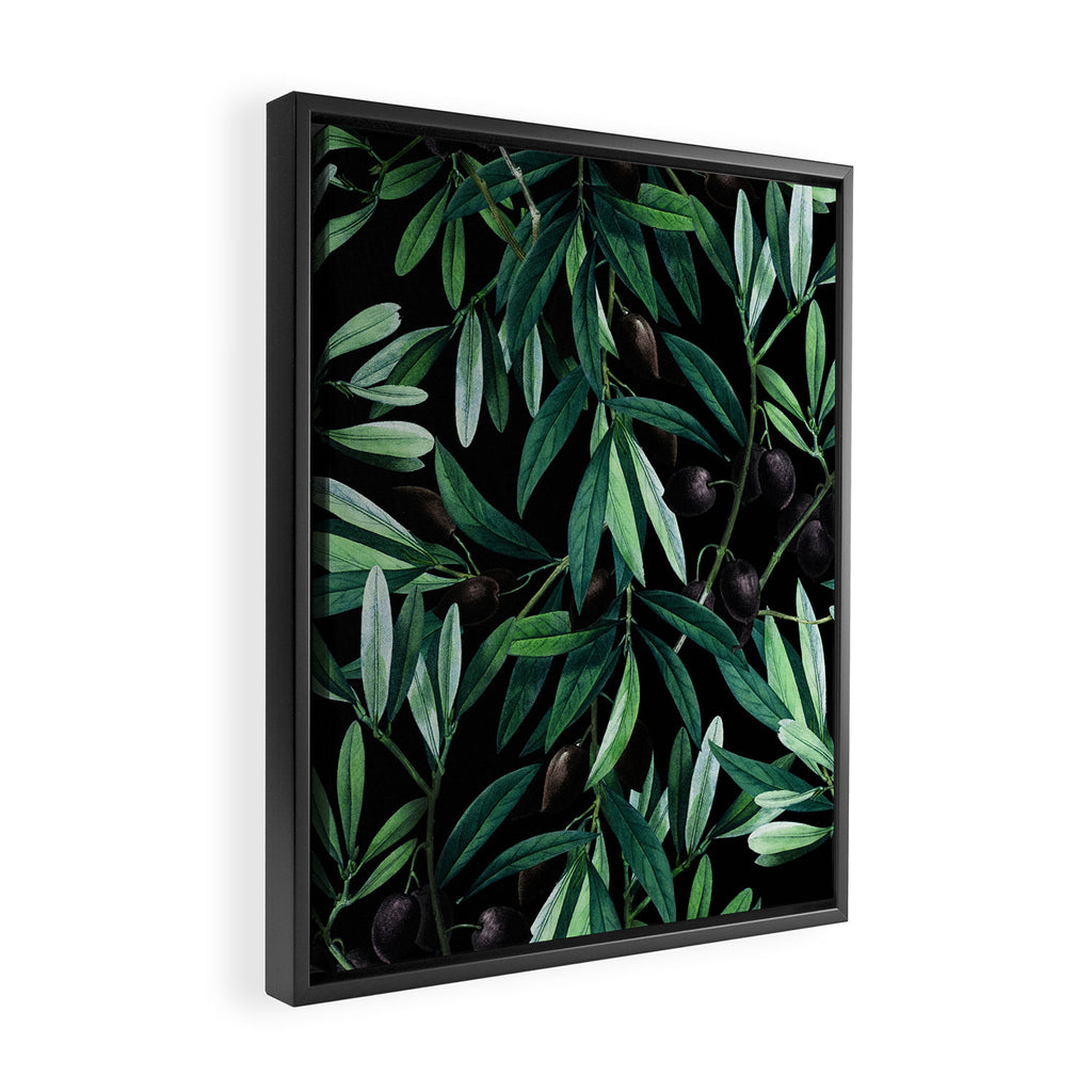 Olive Framed Canvas Print Gallery Image 2