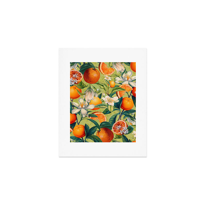Orange Blossoms Art Print Gallery Image 1