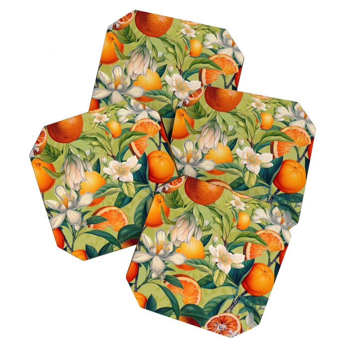 Orange Blossoms Coaster Gallery Image 1