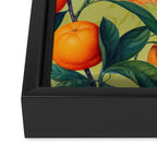 Orange Blossoms Framed Canvas Print Gallery Image 3