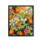 Orange Blossoms Framed Canvas Print Gallery Image 6
