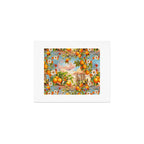 Orange Garden Art Print Gallery Image 1