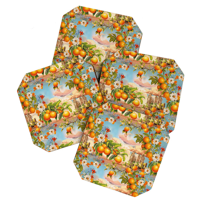 Orange Garden Coaster Gallery Image 1