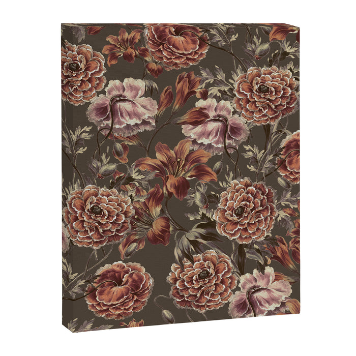 ORANGE LILY AND POPPY Canvas Print Gallery Image 1