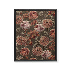 ORANGE LILY AND POPPY Framed Canvas Print Gallery Image 6