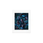 Owl and Leaf Garden Art Print Gallery Image 1