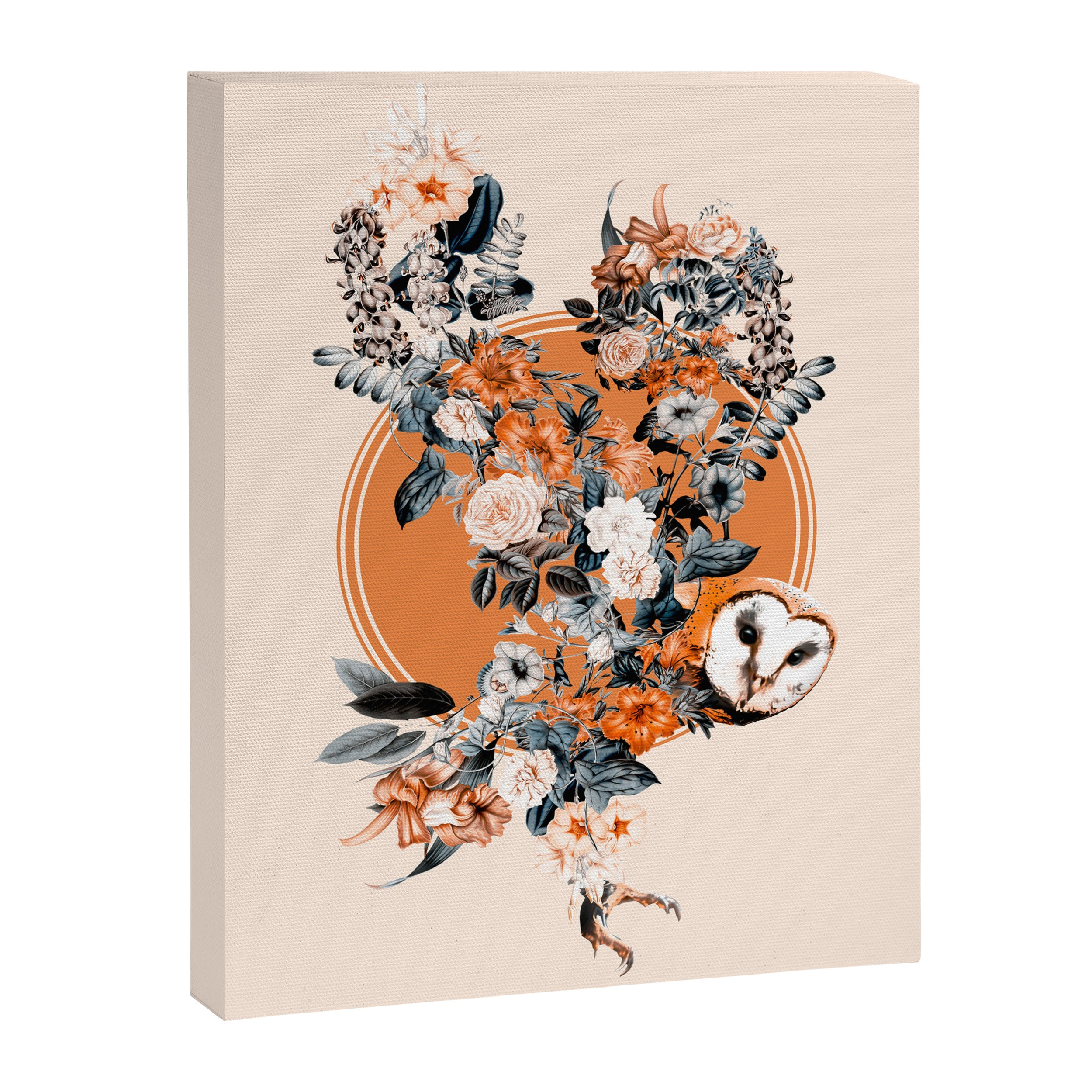 Owl Canvas Print Gallery Image 6