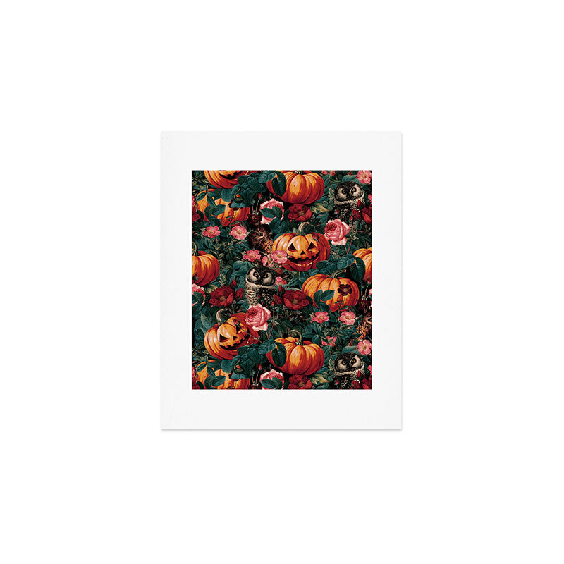 Owl Whisper in the Dark Art Print Gallery Image 1