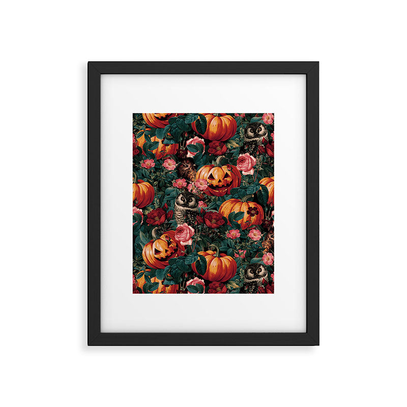 Owl Whisper in the Dark Framed Art Print Gallery Image 5
