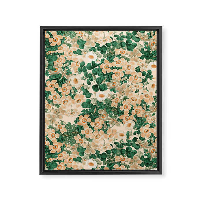 Oxalis Garden Framed Canvas Print Gallery Image 1