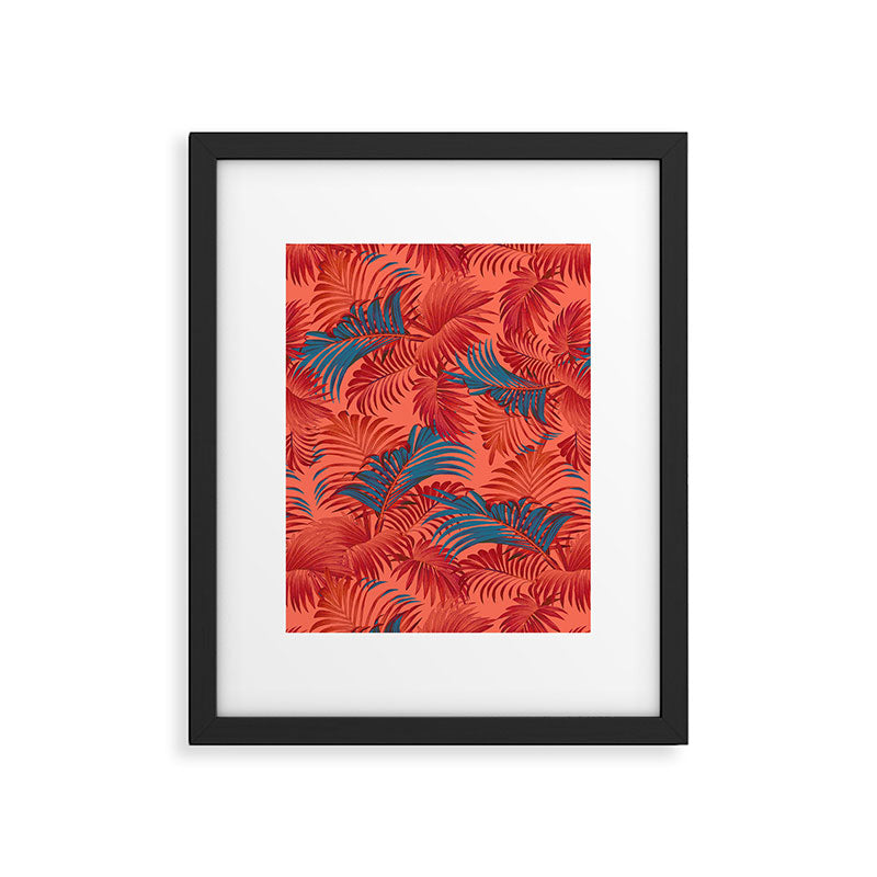 Pantone 16-1546 Framed Art Print Gallery Image 5