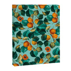 Peach and Leaf Pattern Canvas Print Gallery Image 6