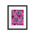  Pink Floral Garden Framed Art Print Gallery Image 5
