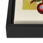 Plum Framed Canvas Print Gallery Image 3