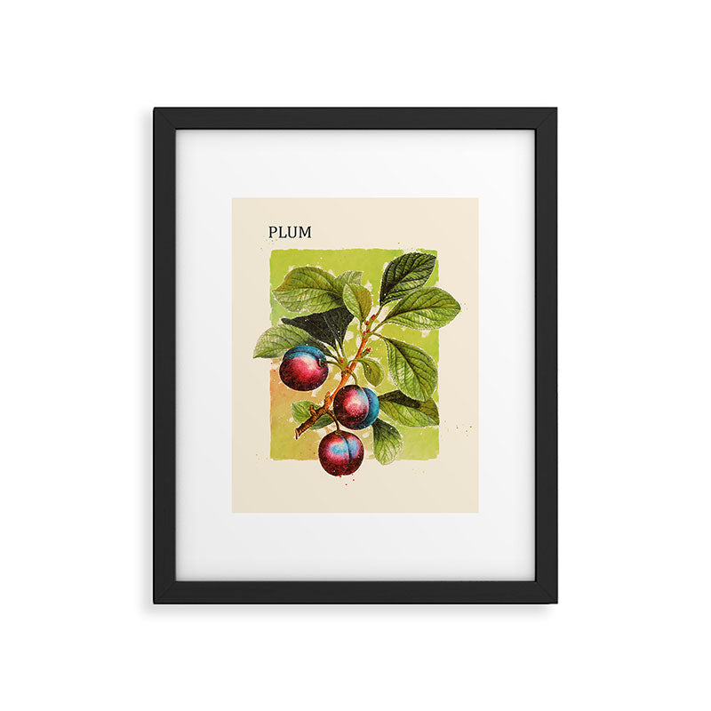 Plum Framed Art Print Gallery Image 5