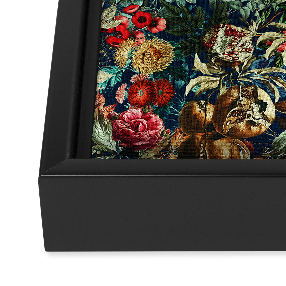 Pomegranate Garden Framed Canvas Print Gallery Image 3