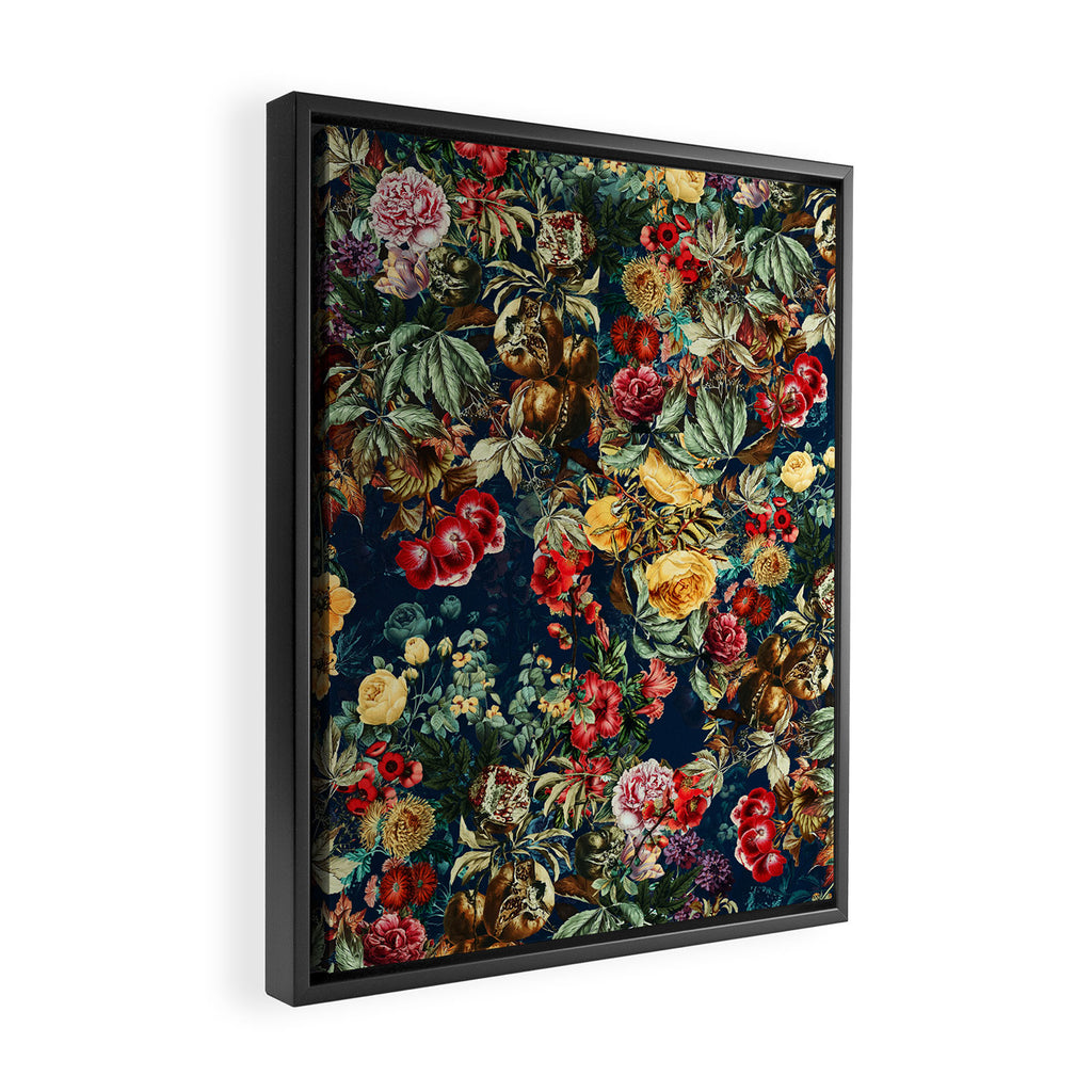 Pomegranate Garden Framed Canvas Print Gallery Image 2
