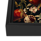 Pomegranate Garden II - Night Framed Canvas Print Gallery Image 3