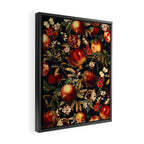 Pomegranate Garden II - Night Framed Canvas Print Gallery Image 2