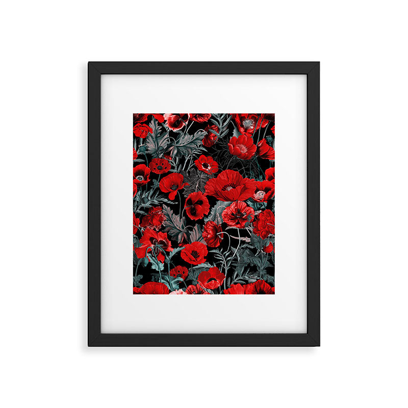 Poppy Garden Framed Art Print Gallery Image 5