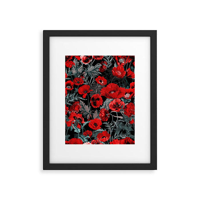 Poppy Garden Framed Art Print Gallery Image 1